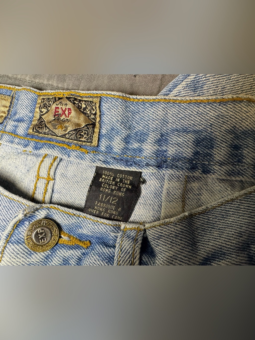 Vintage Express Y2K Light Blue Women’s 90’s Mom Jeans - Picture 9 of 10
